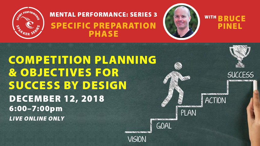 Sport Performance Speaker Series - Bruce Pinel - 181212